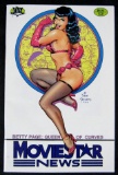 Movie Star News #1 (1990) Betty Page Queen of Curves/ Dave Stevens Cover