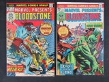 Marvel Presents #1 & 2 (1975) Key 1st Appearance Bloodstone