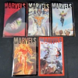 Marvels (2002) #0, 1, 2, 3, 4 Full Run/ Alex Ross Classic Set! Acetate Covers
