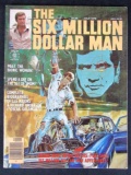 Six Million Dollar Man #1 (1976) Charlton Magazine Size/ Neal Adams Cover