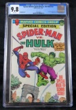 Special Edition: Spider-Man & Hulk #NN (1979) Bronze Age Columbus Dispatch Promo CGC 9.8