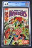 Avengers #66 (1969) Silver Age Key 1st Adamantium CGC 6.0