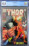 Thor #165 (1969) Key 1st Full Appearance HIM (Warlock) CGC 4.5
