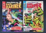 Sub-Mariner #2 & 3 (1968) Silver Age Early issues