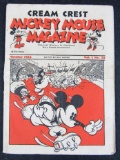 Mickey Mouse Magazine Vol. 1, #12 (1934) Cream Crest