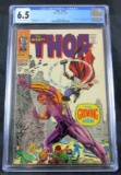 Thor #140 (1967) Key 1st Growing Man/ Early Kang Appearance CGC 6.5