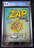 Zap Comics #0 CGC 9.6