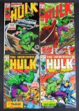 Incredible Hulk Late Silver Age Lot #126, 127, 129, 137