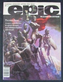 Epic Illustrated #1 (1980) Bronze Age Marvel- Stan Lee, Frazetta Cover