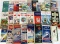 Lot (30) Antique / Vintage Service Station Road Maps- Gulf, Mobil, Texaco+