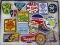Grouping of Vintage Sewn Patches as Shown