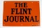Antique Flint Jourmal Metal Sign 7x10
