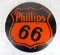 Excellent Antique Phillips 66 Service Station Porcelain Button Sign 14