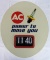 Vintage AC Spark Plug Power to Move You Electric Flip Clock