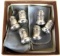 Lot (6) Matching Sterling Silver Salt & Pepper Shakers