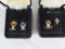 Group (4) Antique B.P.O.E Order of Elks Lapel Pins w/ 10 Kt Gold