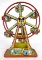 Vintage J. Chein Mickey Mouse Disneyland Tin Litho Wind Up Ferris Wheel (18