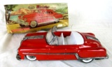 1950's Amar Minister Deluxe Tin Friction Pontiac Convertible in Original Box
