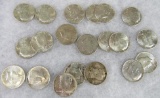 Lot (20) $10.00 Face High Grade US Kennedy 90% Silver Half Dollars