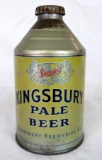 NOS Full Antique Kingsbury Pale Beer (Sheboygan, WI) Cone Top Beer Can