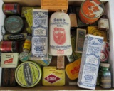 Huge Estate Lot of Advertising Tins, Household Products, Bottles, Boxes, Etc.