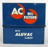Excellent Antique AC Oil Filters Metal Service Station Napkin Box