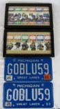 University of Michigan Football Grouping with Vanity License Plates