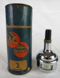 Antique AC Hand Tachometer Type 2 In Original Tube w/ Instructions