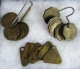 Grouping Antique Tool Checks- Oldsmbile, Buick, Briggs