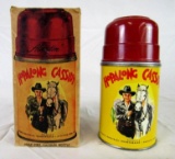 Outstanding Antique Hopalong Cassidy Aladdin Thermos in Original Box!