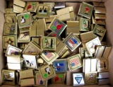 Lot (Approx. 90+) Boy Scouts of America Metal Merit Badge Belt Slides