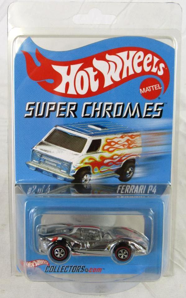 Hot Wheels RLC Super Chromes Ferrari P4 | Proxibid