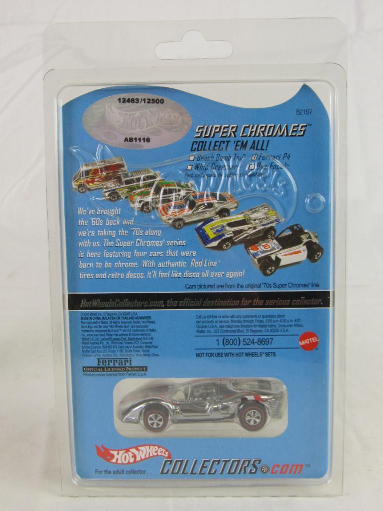 ミニカー HotWHeels SUPER CHROMES FERRARI P4 Hot Wheels Super Chromes Ferrari P4 HotWHeels SUPER CHROMES