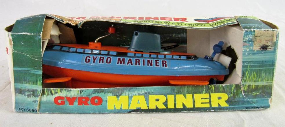 Vintage 1960's/70's Gyro-Mariner Diecast Wind-Up | Proxibid