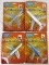 Lot (4) Vintage Ertl Diecast Planes of the World Airplanes