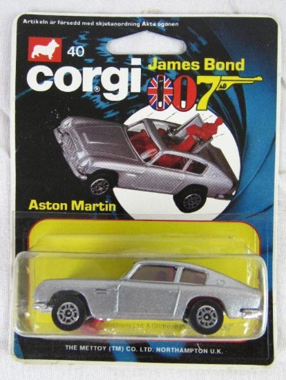 Vintage 1979 Corgi 1:64 James Bond 007 Aston Martin Sealed MOC