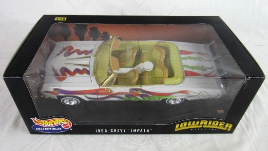 Hot Wheels 1:18 Diecast "Lowrider" 1965 Chevy Impala MIB