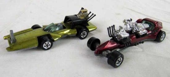 (2) Vintage 1960's Topper Johnny Lightning- Leapin Limo, & Triple Threat