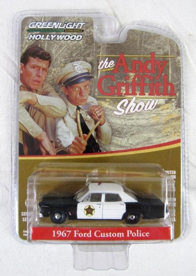 Greenlight Hollywood Andy Griffith Show-1967 Ford Custom Police Cruiser 1:64