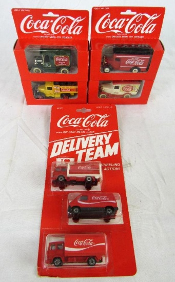 Vintage Hartoy/ Lledo Coca Cola Diecast Lot