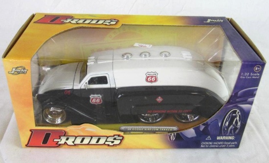 Jada D-Rods 1:24 Diecast Phillips 66- 39 Dodge Airflow Tanker MIB
