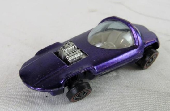 Vintage 1967 Hot Wheels Redline Silhouette Purple