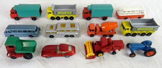 Lot (12) Vintage 1960's Regular Wheels Matchbox