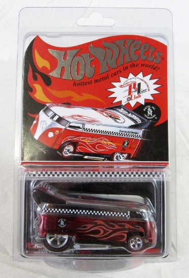 Hot Wheels RLC Customized VW Drag Bus " Thank You" Redline Club