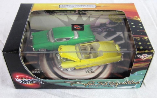 Hot Wheels Ltd. Edition John D'Agastino Kustoms Boxed Set Real Riders
