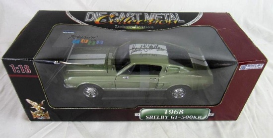 Road Signature 1:18 Diecast 1968 Shelby GT-500KR Signed by Edsel Ford II