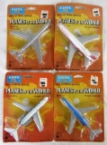 Lot (4) Vintage Ertl Diecast Planes of the World Airplanes