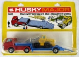 Vintage 1960's Husky Major #2003 Diecast Machinery Haluler w/ Loadmaster Shovel