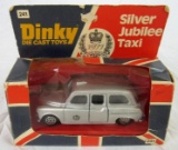 Vintage Dinky Toys #241 Silver Jubilee Taxi 1:32 Diecast