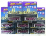 Lot (8) Johnny Lightning 1997 Toy Fair Purple Firebird / Ltd. Edition of 1,000